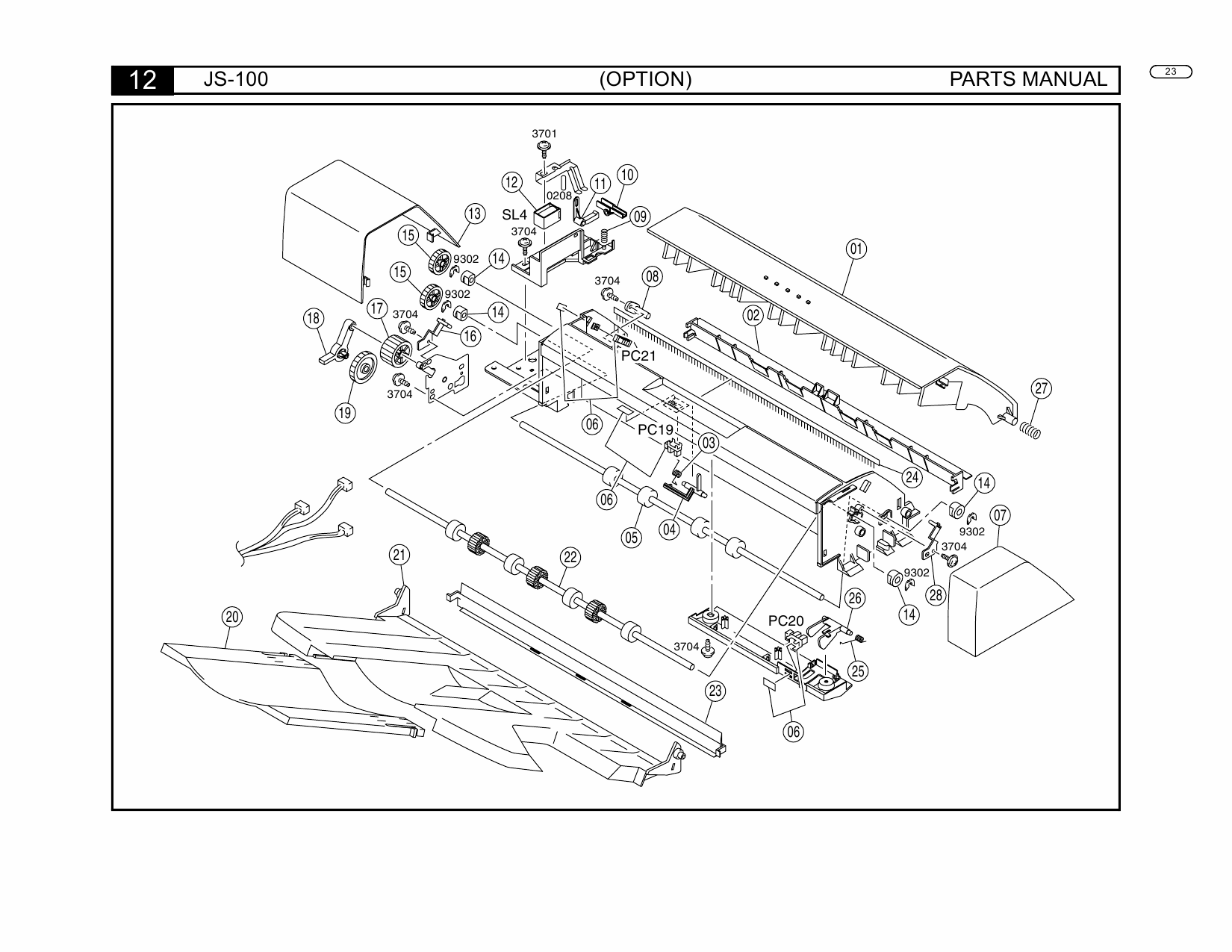 Konica-Minolta Options FN-110 Parts Manual-3